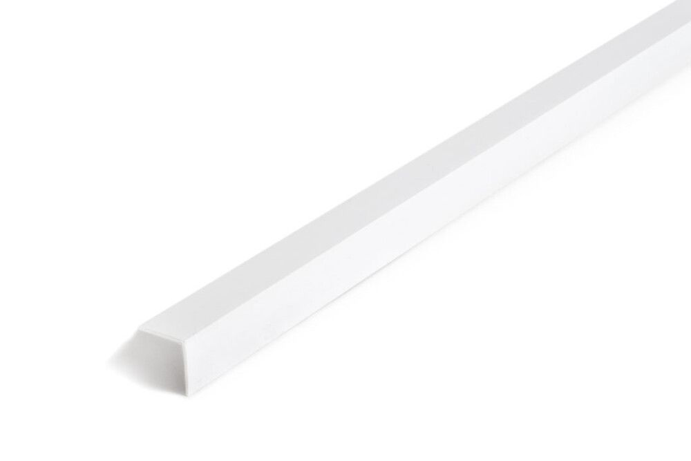 Tarrakulmasuoja Dione Valkoinen 30 x 30 x 2700 mm