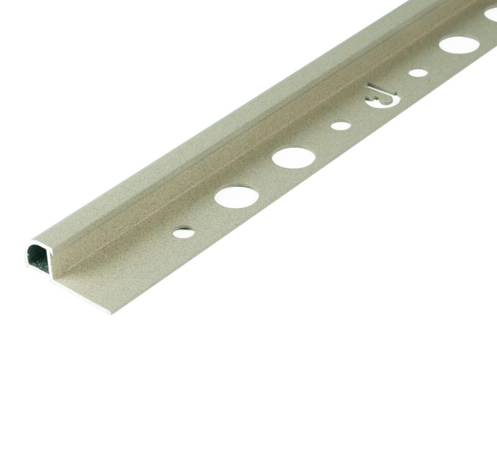 Laattalista Dione 10 mm pyöreä Mud Rustic 2,7 m