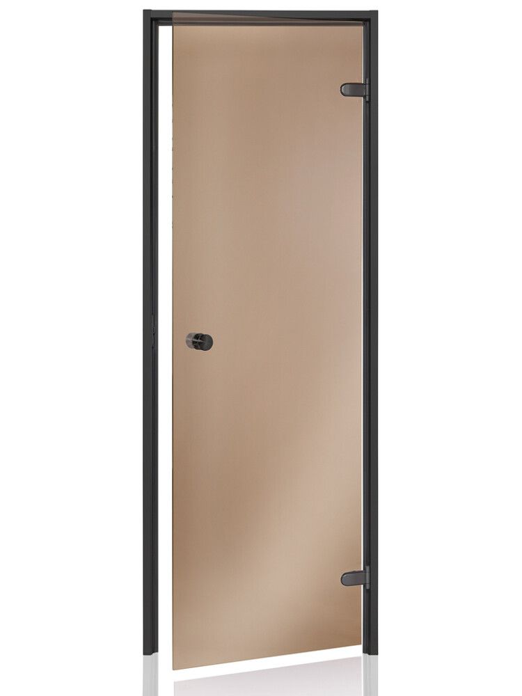 Höyrysaunanovi Andres AU Black pronssi lasi 7 x 19