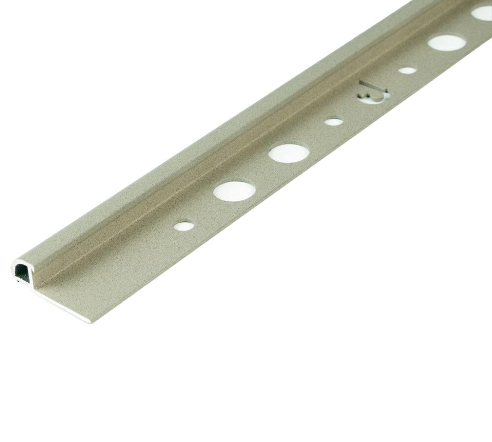 Laattalista Dione 8 mm pyöreä Mud Rustic 2,7 m