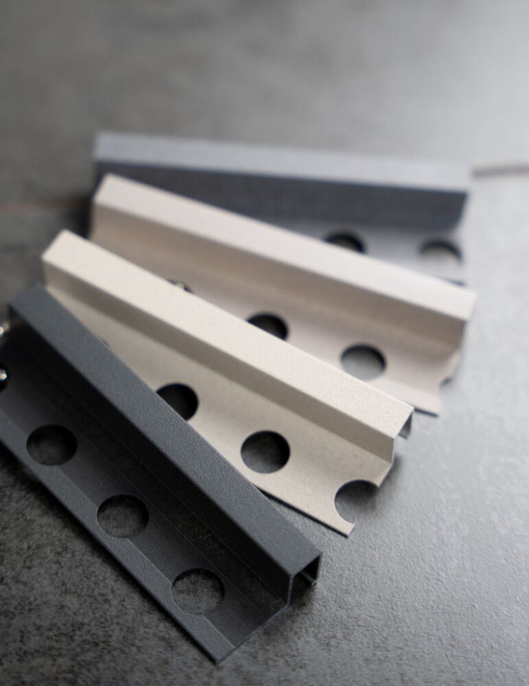 Laattalista Dione 8 mm pyöreä Sand Rustic 2,7 m