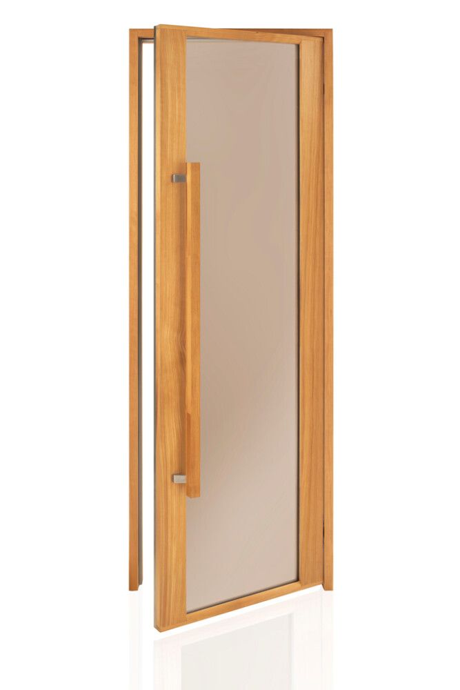 Saunanovi Andres Etna pronssi lämpökäsitelty karmi  8 x 19