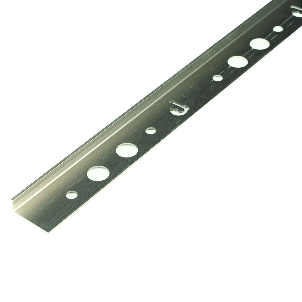 Laattapäätelista Dione 8 mm Nordic Graphite 2,5 m