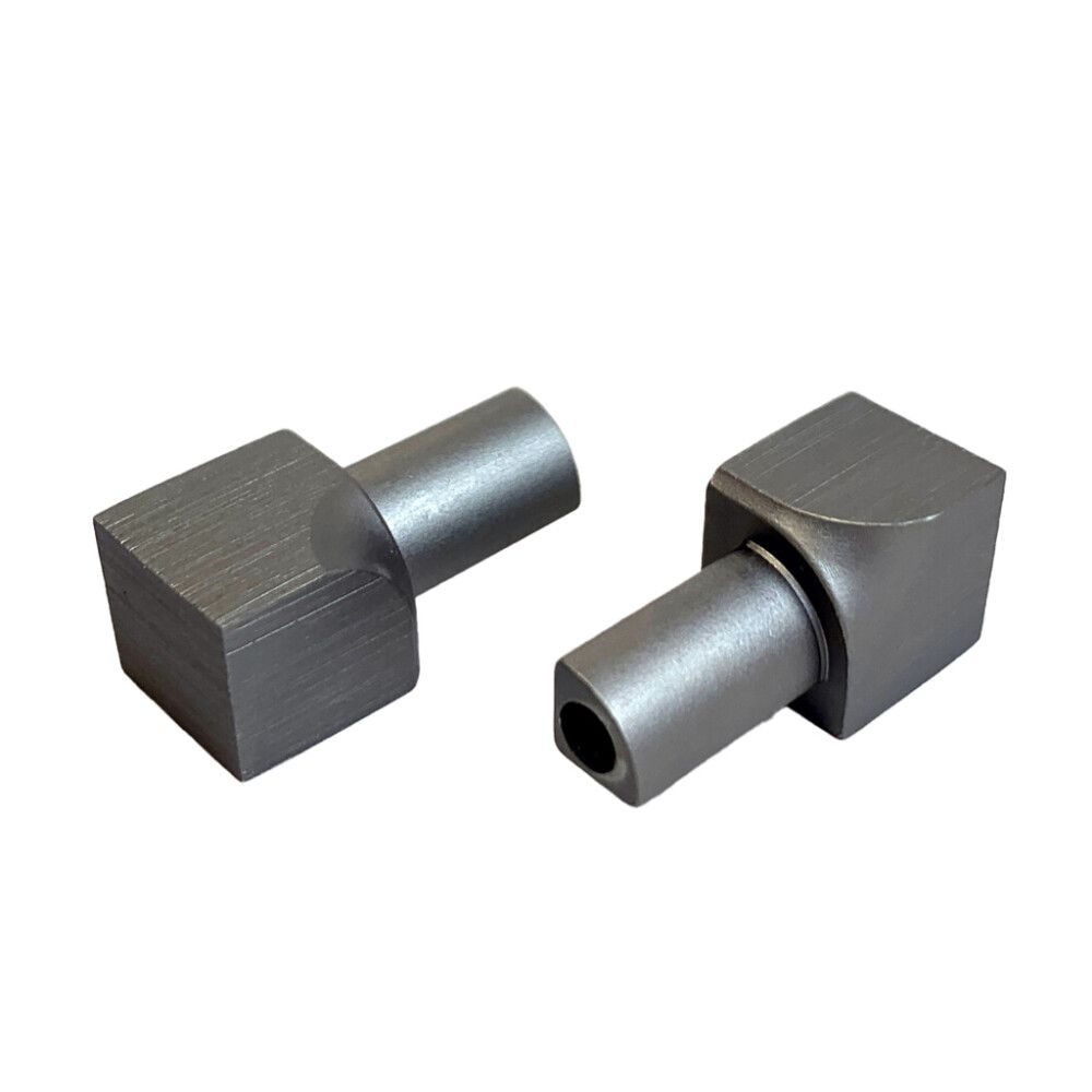 Laattalistan sisäkulmapala Dione 8 mm pyöreä Nordic Graphite