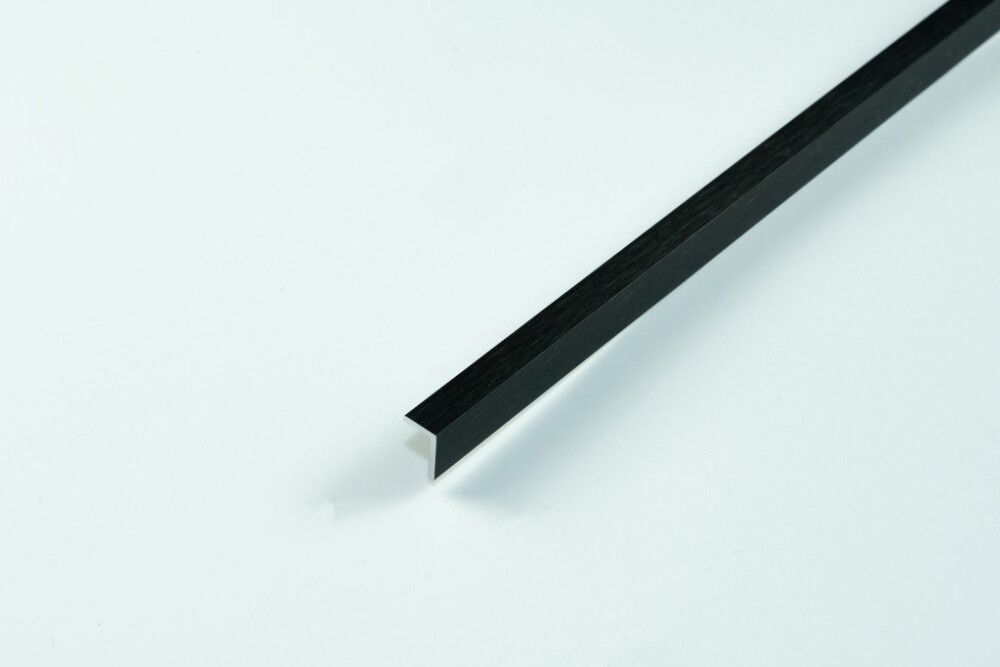 Hobby-Kulmalista Dione Carbon Black 15 x 10 mm 1 m