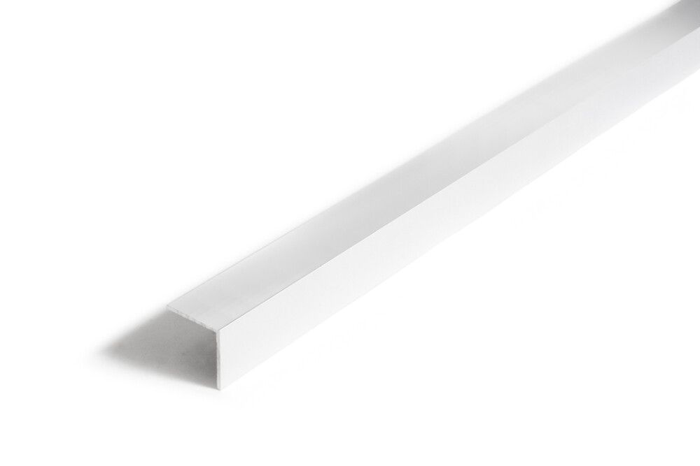 Hobby-Kulmalista Dione Valkoinen 15 x 15 mm 3 m