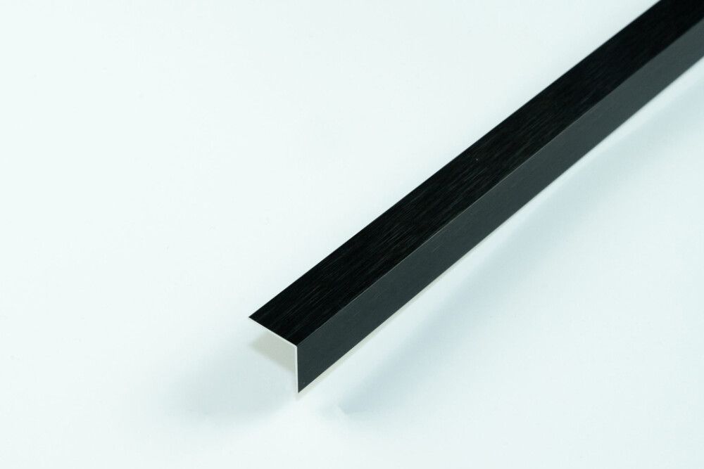 Hobby-Kulmalista Dione Carbon Black 20 x 20 mm 1 m