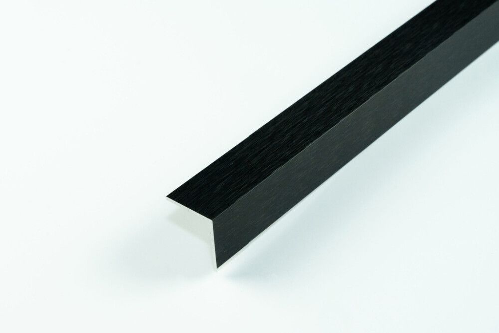 Hobby-Kulmalista Dione Carbon Black 30 x 30 mm 2 m