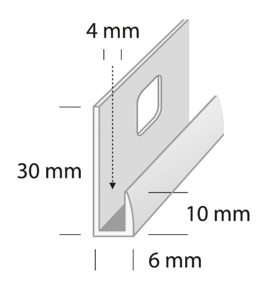 Hobby-Peililista Dione Carbon Black 4 mm x 2000 mm
