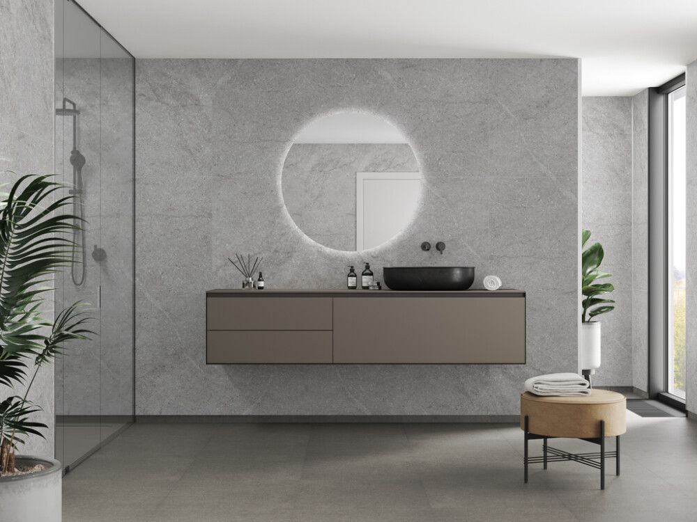 Märkätilalevy Fibo Polished Stone 2 kpl 620 x 2400 mm