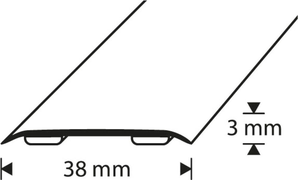 Saumalista Dione Aged Nordic Oak tarra 34 x 2000 mm