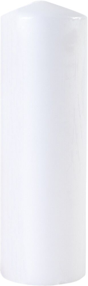 Lyhtykynttilä 8 x 25 cm valkoinen