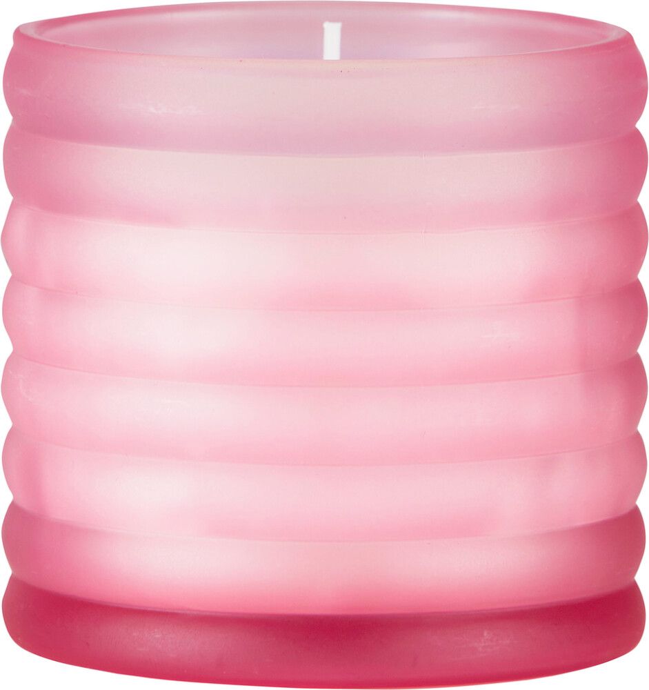 Lasihautakynttilä Victoria 50 h vaaleanpunainen