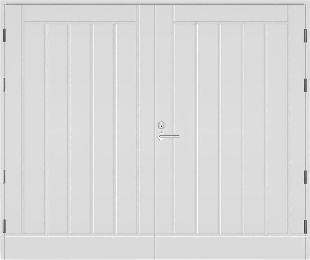 Autotallin ovi Kaskipuu Valkoinen UO1AO 25 x 21