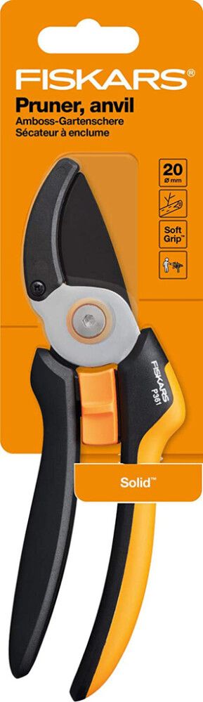 Oksasakset Fiskars Solid L P361 alasinmalli