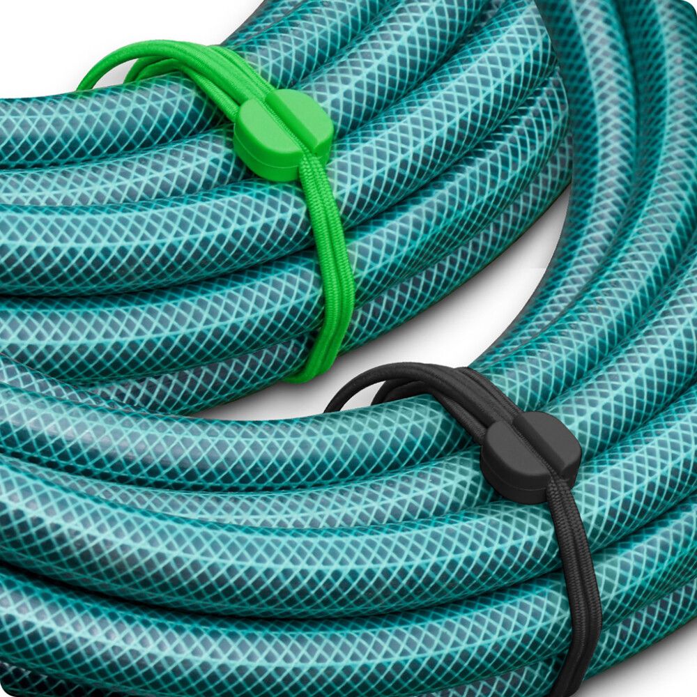 Johtopidike lukolla Bluelounge Pixi M musta/vihreä 4 kpl