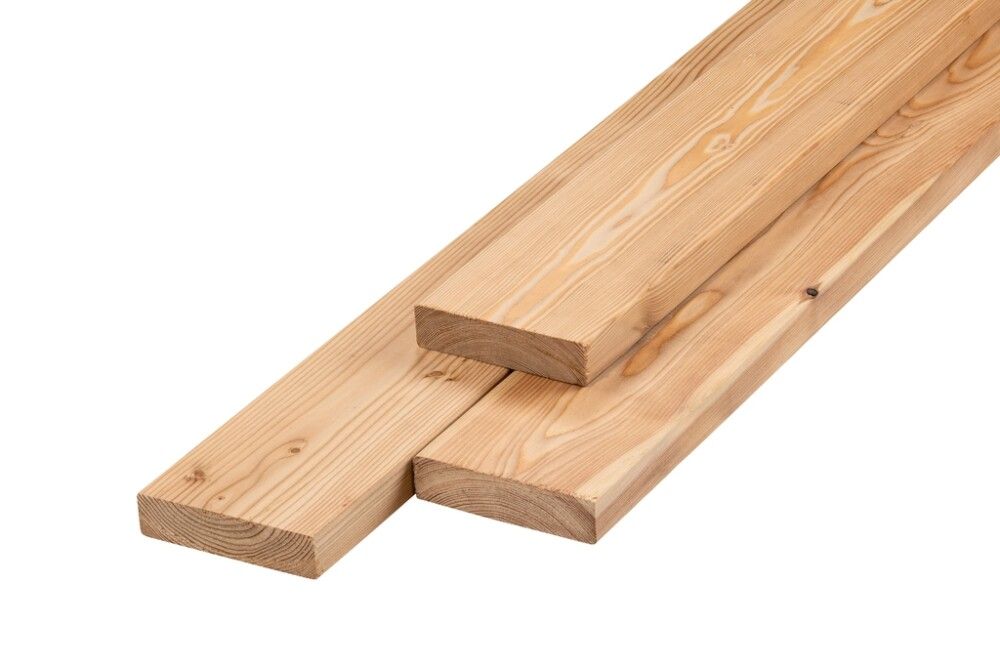 Terassilauta Alppien lehtikuusi 24 x 114 x 4000 mm S4S R3 A/B