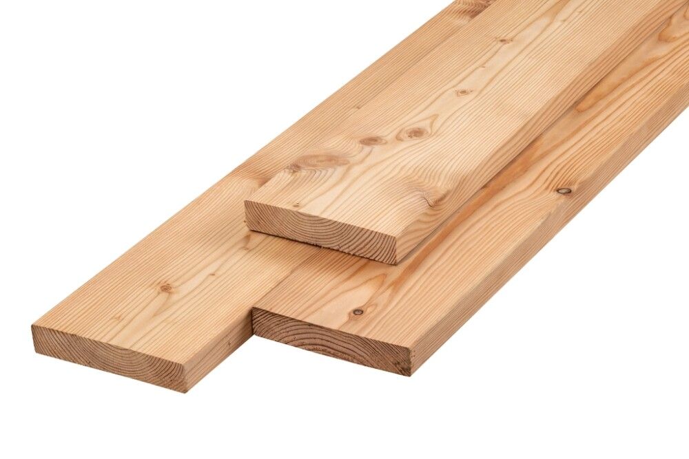 Terassilauta Alppien lehtikuusi 24 x 143 x 4000 mm S4S R3 A/B