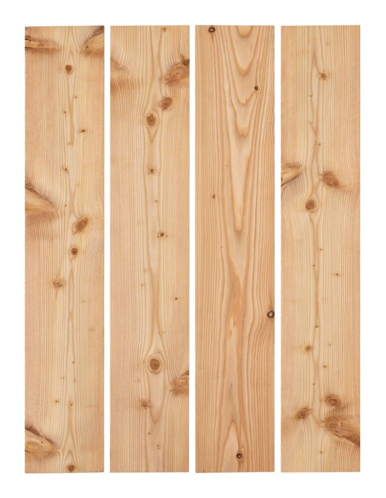 Terassilauta Alppien lehtikuusi 24 x 143 x 4000 mm S4S R3 A/B