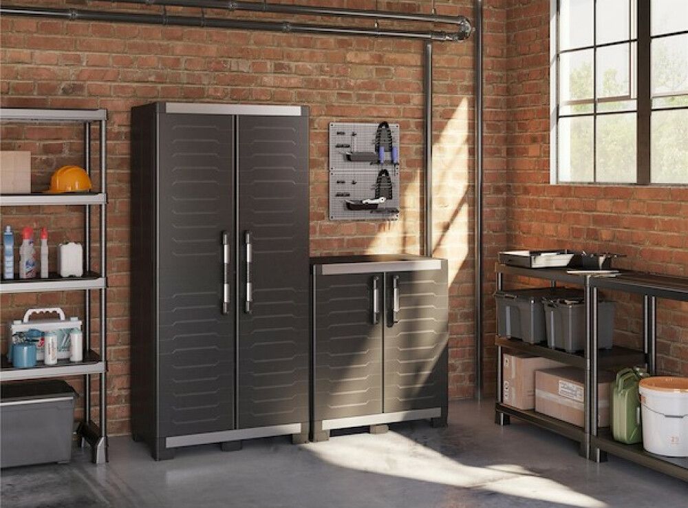 Kaappi Keter Garage XL Korkea Musta