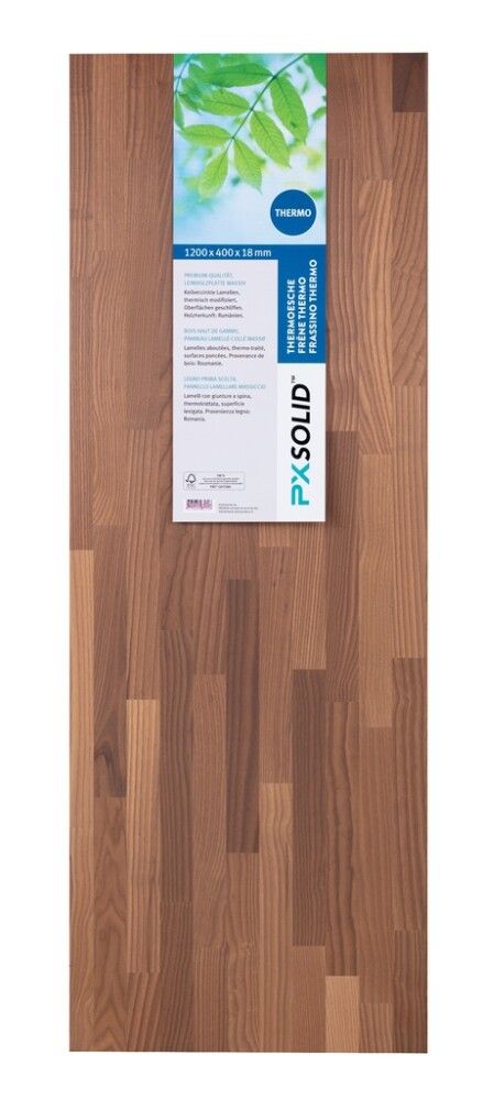 Massiivityötaso PXSolid lämpösaarni B/C 27 x 635 x 2600 mm