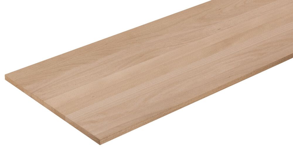 Liimapuulevy PXSolid pyökki A/B solid 18 x 400 x 2000 mm