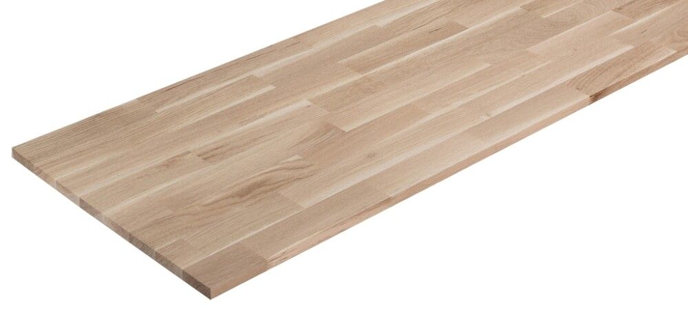 Liimapuulevy PXSolid tammi C/C 18 x 400 x 1200 mm