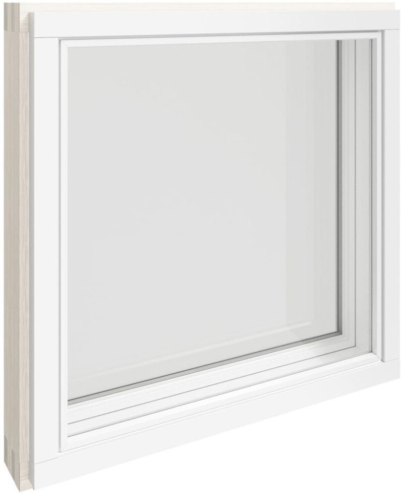 Ikkuna Solid Elements MSEAL Valkoinen 9 x 9 / 130 mm oikea