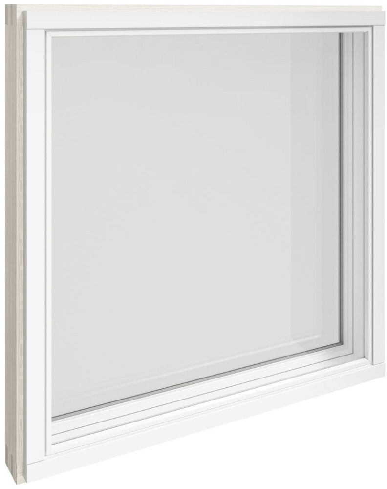 Ikkuna Solid Elements MSEAL Valkoinen 12 x 12 /130 mm oikea