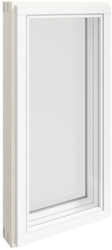 Ikkuna Solid Elements MSEAL Valkoinen 6 x 12 /130 mm vasen