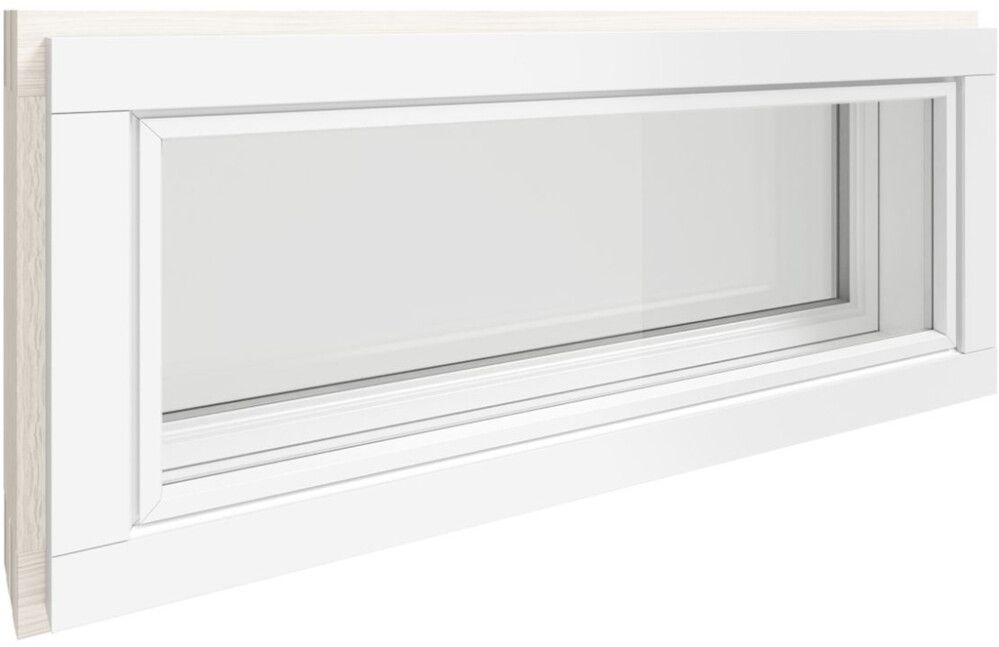 Ikkuna Solid Elements MSEAL Valkoinen 9 x 4 / 130 mm  vasen