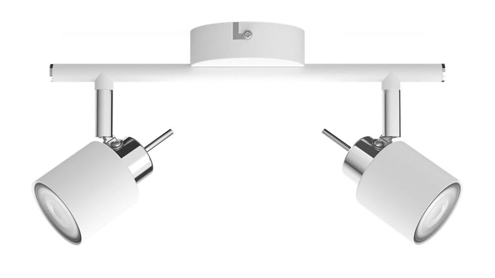 Spottivalaisin Philips Meranti Valkoinen 2-os