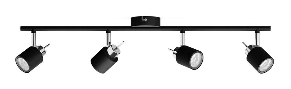 Spottivalaisin Philips Meranti Musta 4-os
