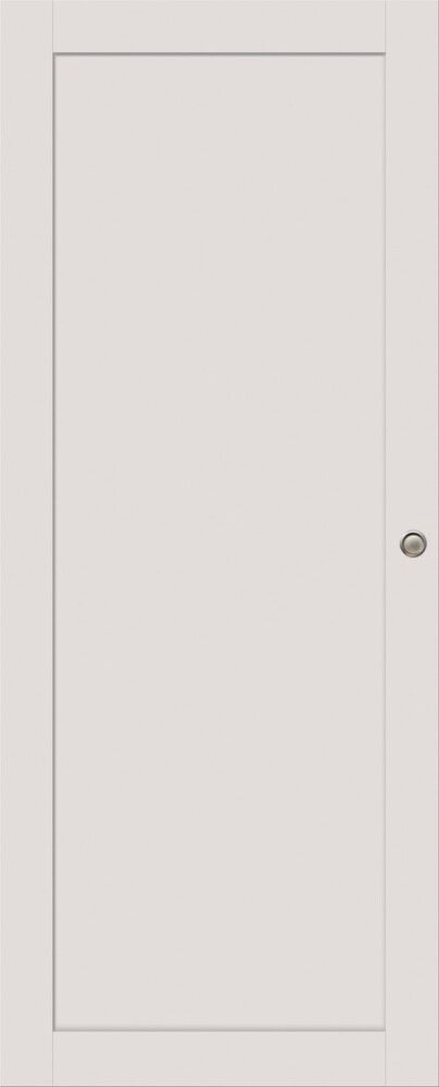 Liukuovi Solid Elements Massiivikehys 1P valkoinen