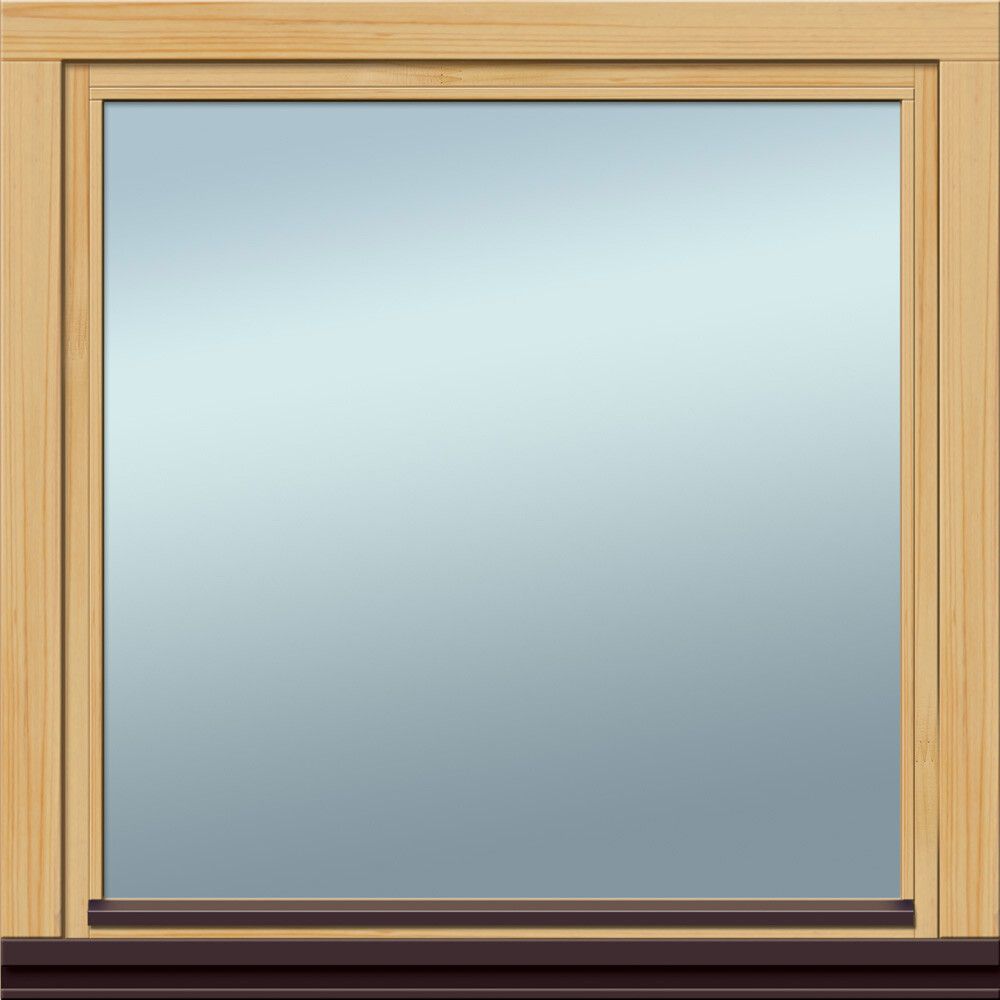 Ikkuna Solid Elements MSE puuvalmis 12 x 6/130 mm Vasen