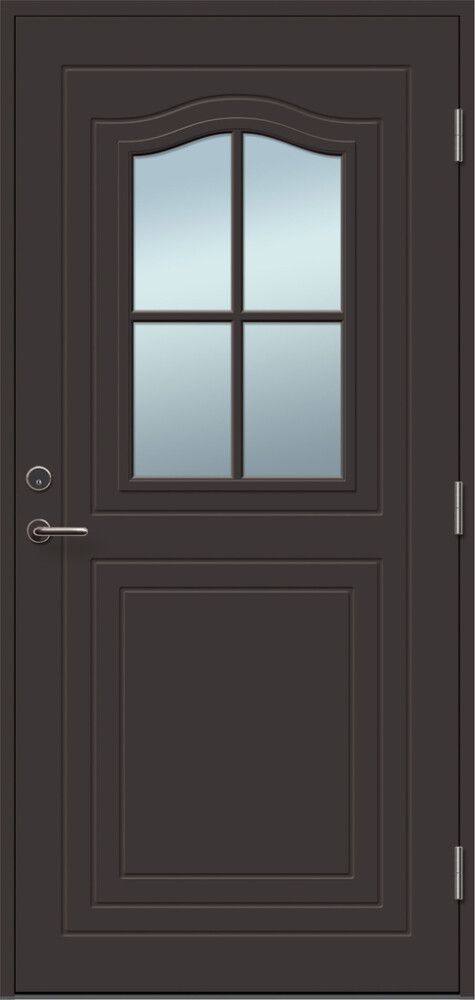 Ulko-ovi Solid Elements Adeele ruskea