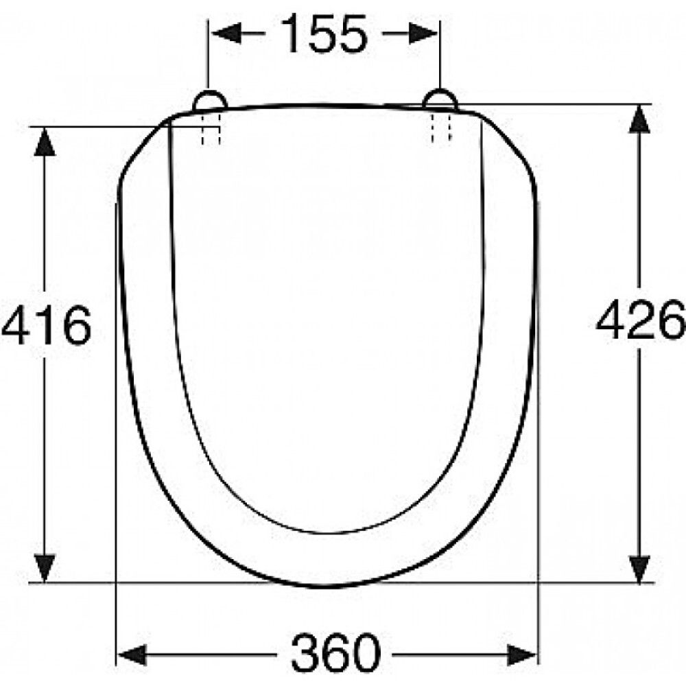 Wc-istuinkansi IDO Trevi 91596