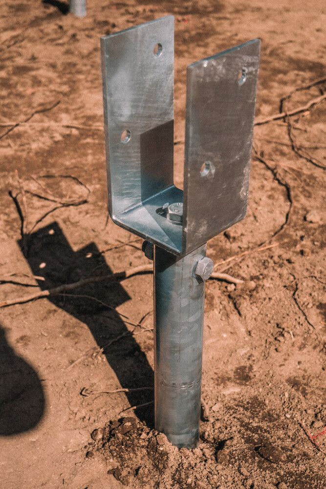 Pilari- ja Aitakiinnike Puristeteos Twist 200 x 100 x 101 mm