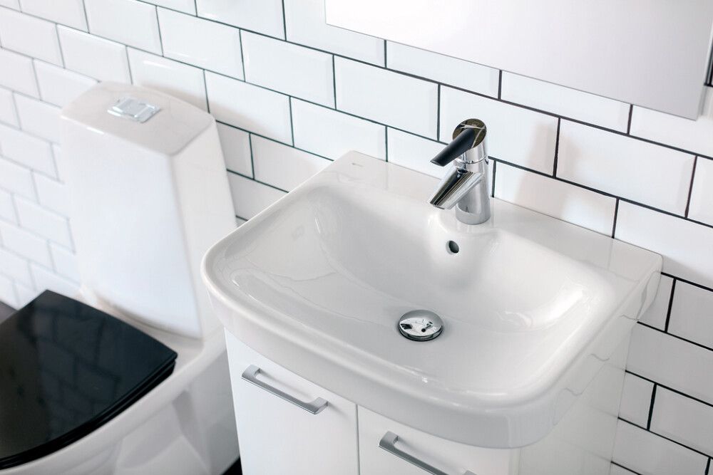 Pesuallas IDO Glow Square Valkoinen 56 x 44 cm