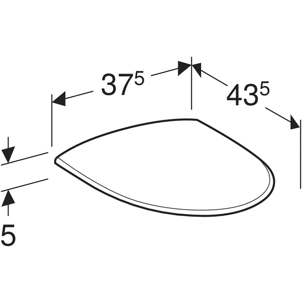 WC-istuinkansi IDO Pehmeä Valkoinen