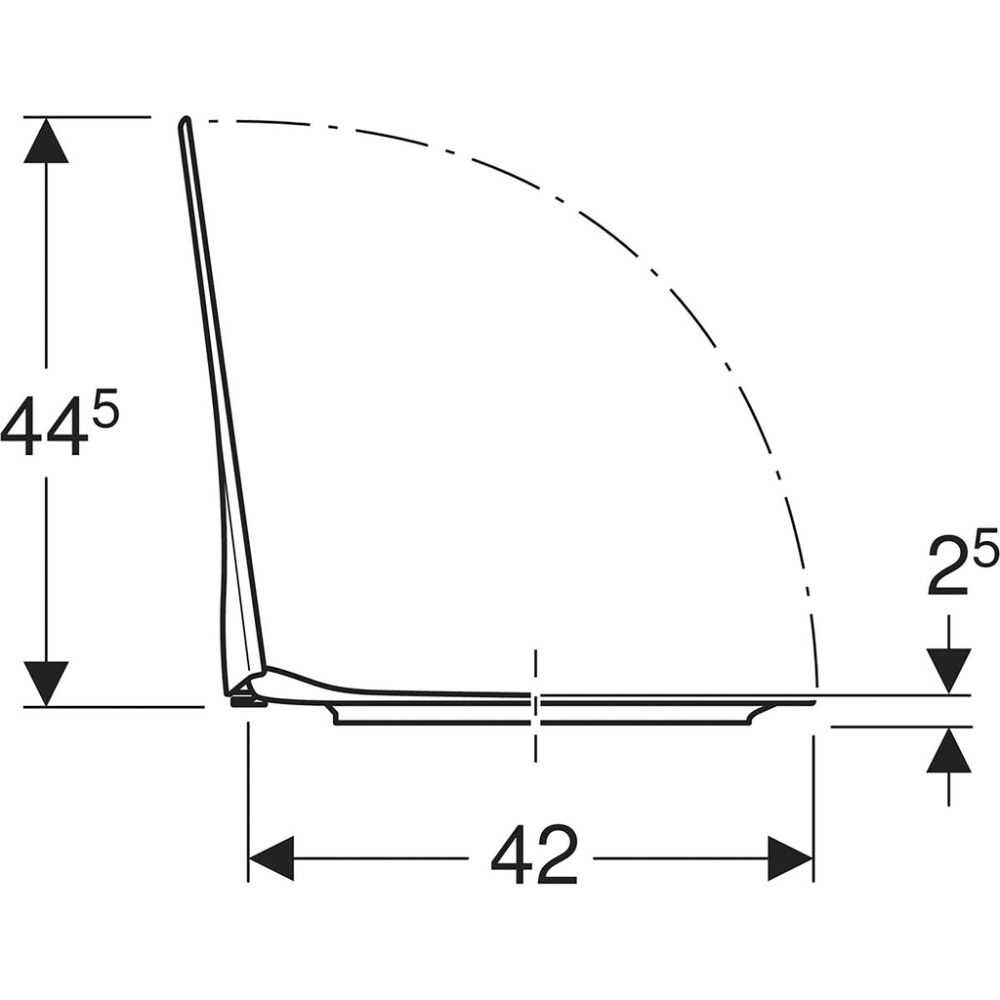 WC-istuinkansi IDO Pehmeä Valkoinen