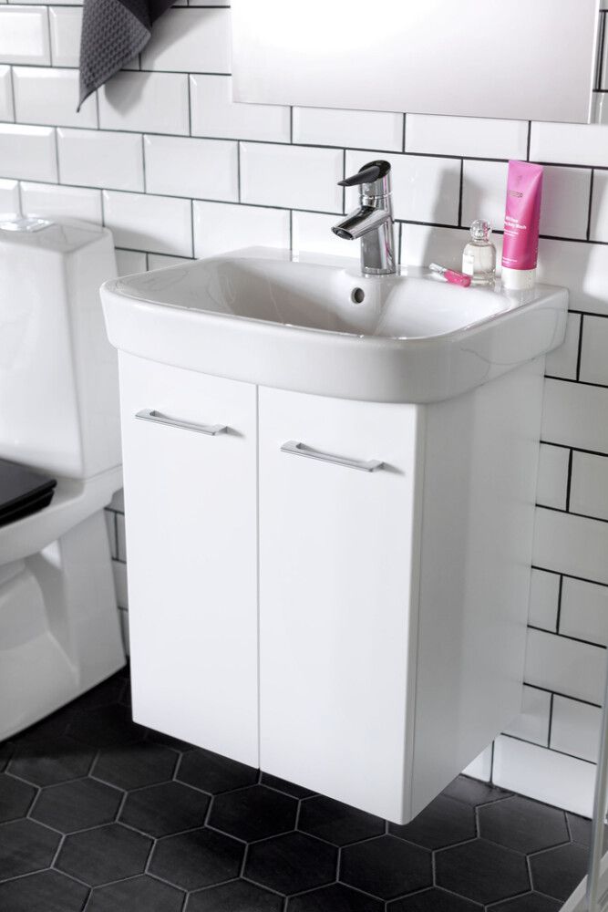 Allaskaappipaketti IDO Glow Square 56 x 44 x 69,5 cm Valkoinen