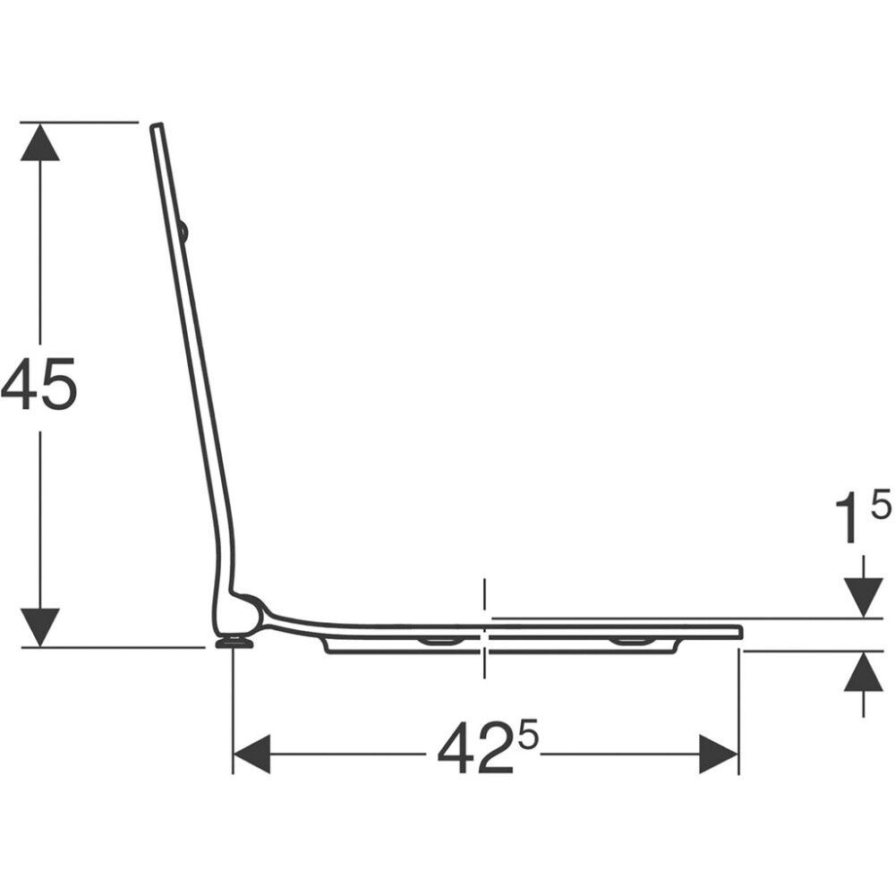 WC-istuinkansi IDO Glow kova EasyMount