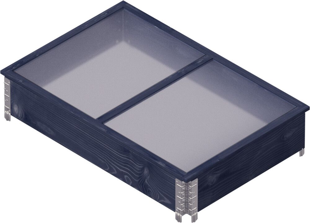 Kansi 120 x 80 cm lavakaulukselle musta