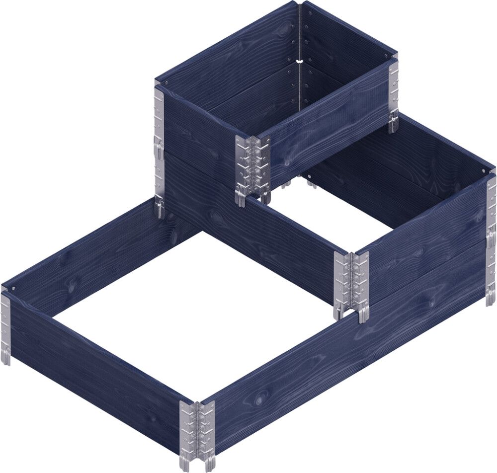 Lavakaulus setti 3 kpl musta