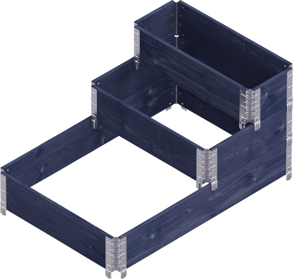 Lavakaulus setti 3 kpl musta