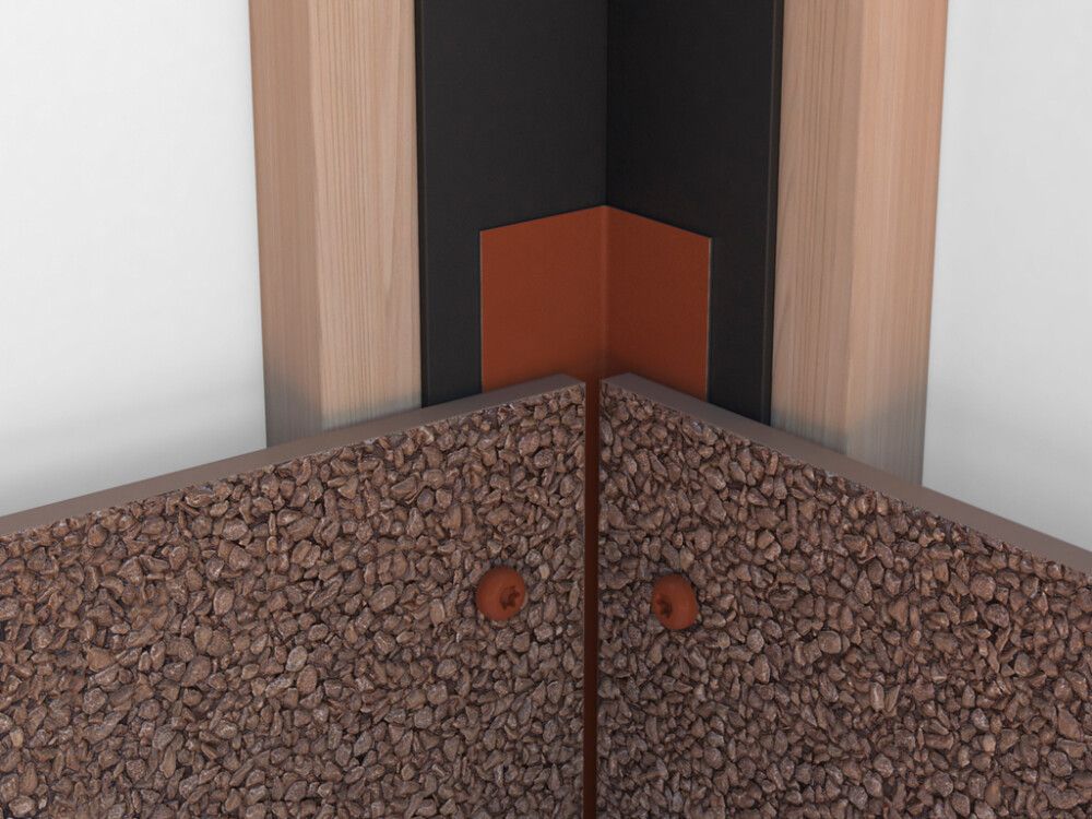 Sisäkulmalista Tempsi Punainen RR750 2 m