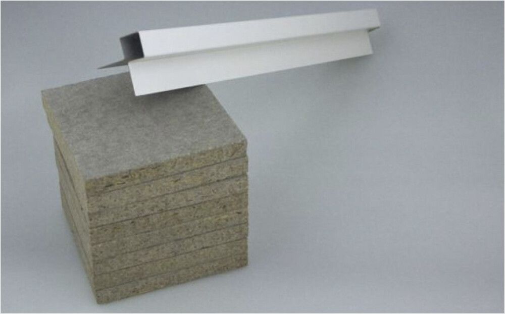 Ulkokulmalista Tempsi Valkoinen RR20 2 m