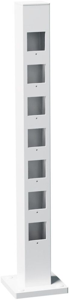 Aitatolppa Recal Furen valkoinen, eri korkeuksia