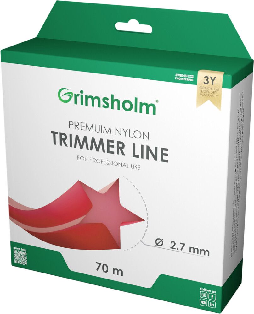 Trimmerisiima Grimsholm 2,7 mm 70 m
